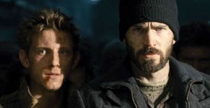 Jamie-Bell-and-Chris-Evans-in-Snowpiercer-2013-Movie-Image