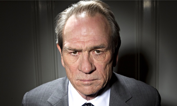 Basilisk stare … Tommy Lee Jones. Photograph: Robert Gauthier/Contour by Getty Images