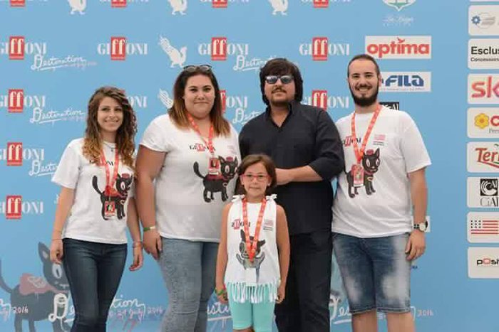 I giurati del Giffoni con Ricky Memphis