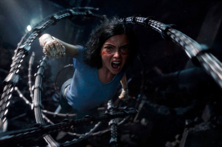 Alita: Angelo della Battaglia, girare una scena di azione virtuale del film Alita: Angelo della Battaglia, girare una scena di azione virtuale del film
