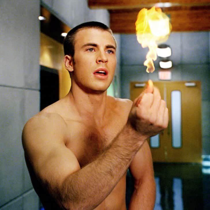 chris evans torcia umana