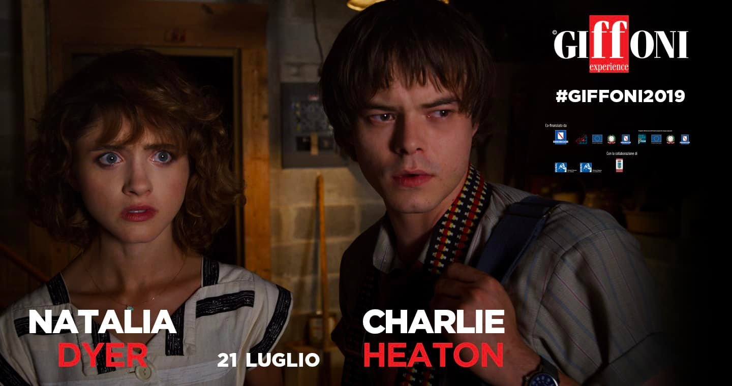 charlie heaton e natalia dyer a giffoni20194265