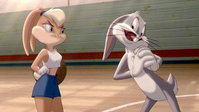 lola bunny e bugs bunny