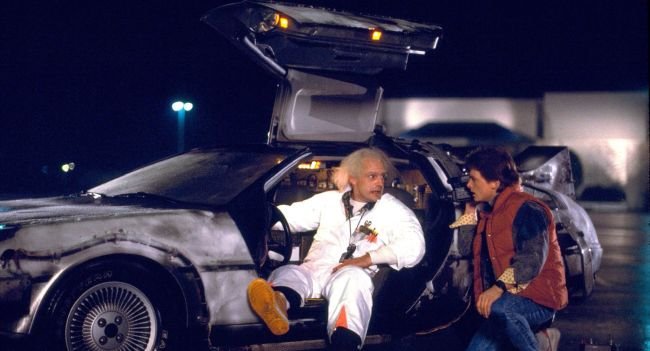 la mitica delorean