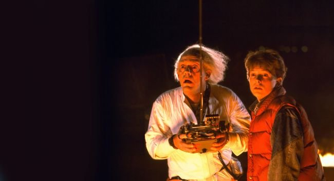 michael j. fox e christopher lloyd