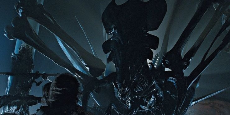 the queen in aliens