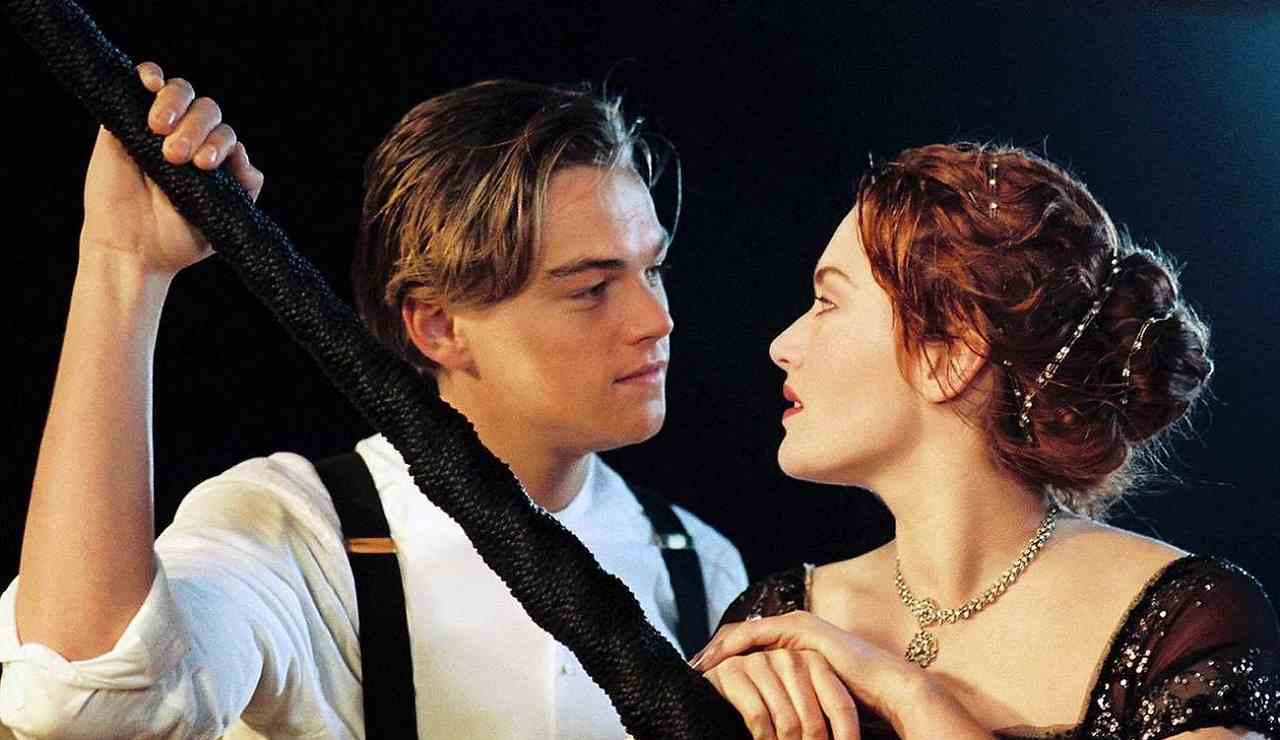 Leonardo Di Caprio e Kate Winslet nel film Titanic
