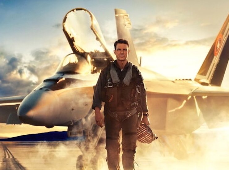 Tom Cruise in Top Gun: Maverick