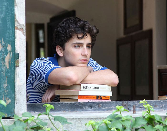 Timothée Chalamet in Chiamami col tuo nome (fonte: IMDB)