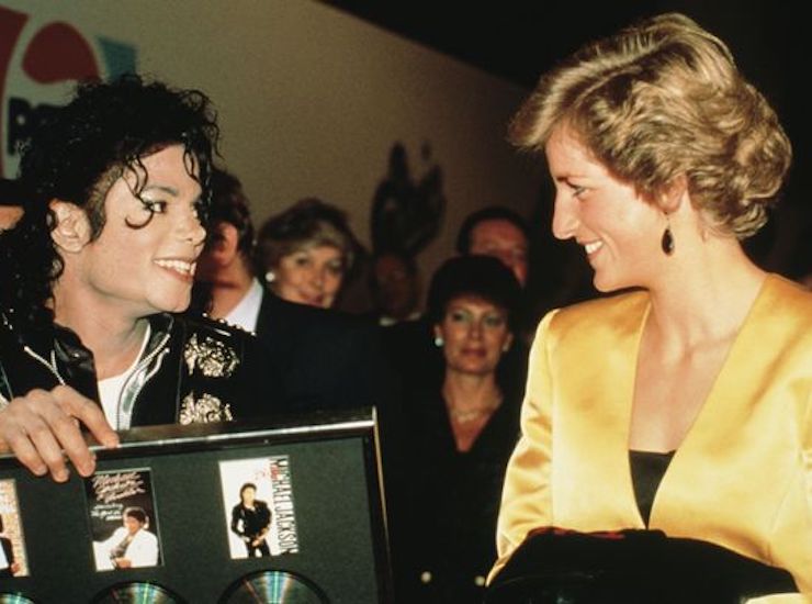 Lady Diana e Michael Jackson