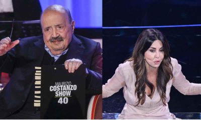 Sabrina Ferilli si arrabbia al funerale di Costanzo