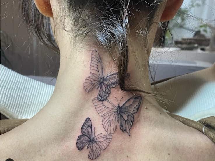 Il tatuaggio di Ambra Angiolini 