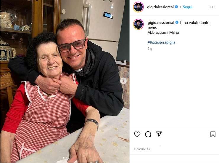 Gigi D'Alessio e Rosa Serrapiglia