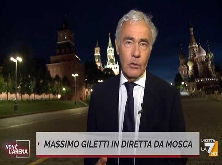 Massimo Giletti a Mosca