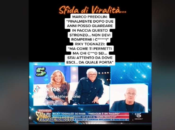 Il video dello scontro da Barbara D'Urso