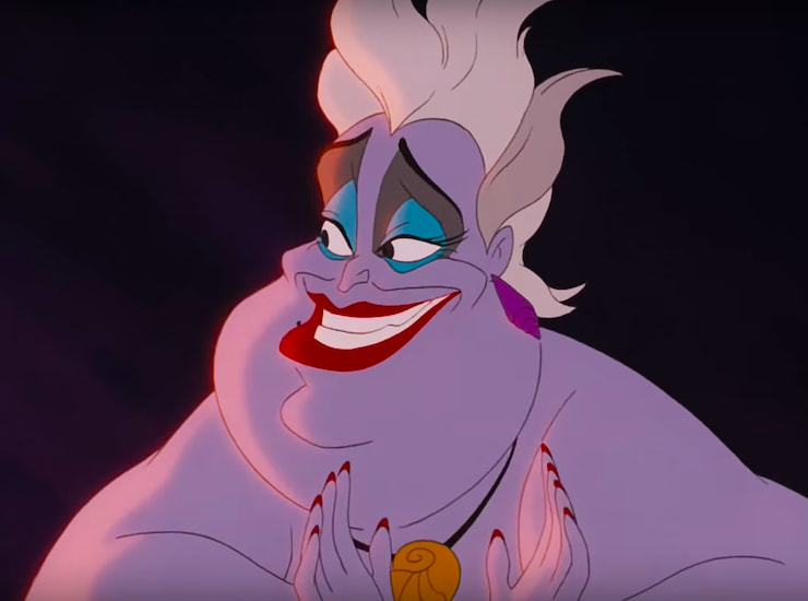 Ursula nel classico Disney del 1989 (fonte: IMDB)