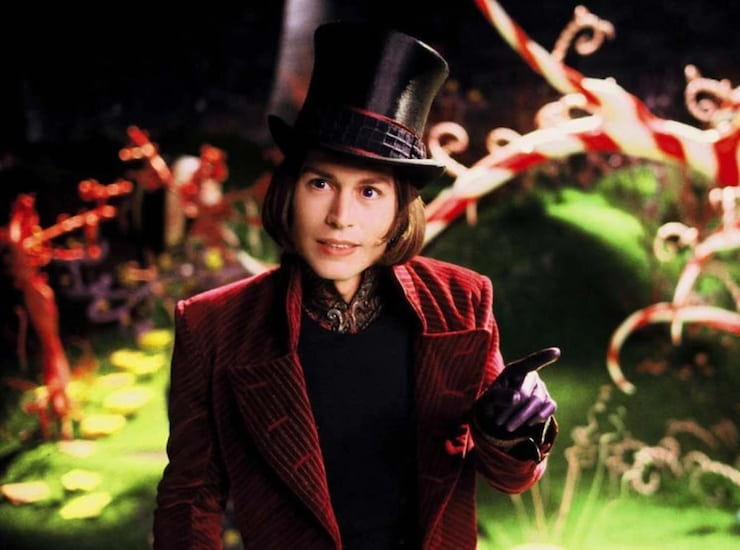 Johnny Depp ne La Fabbrica di Cioccolato (fonte: IMDB)