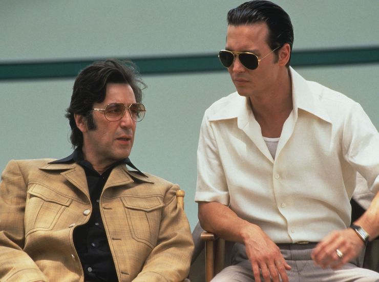 Johnny Depp e Al Pacino in Donnie Brasco (fonte: IMDB)