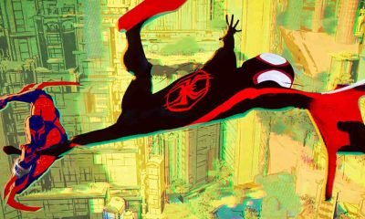 Una scena di Spider-Man: Across The Spider-Verse (fonte: Sony)