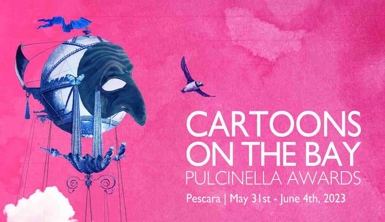 Locandina Cartoons on the Bay realizzata da Monica Manganelli