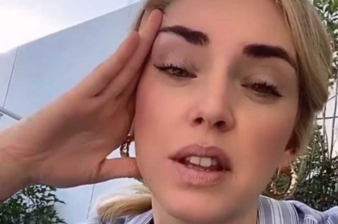 Chiara Ferragni disperata , non si torna indietro