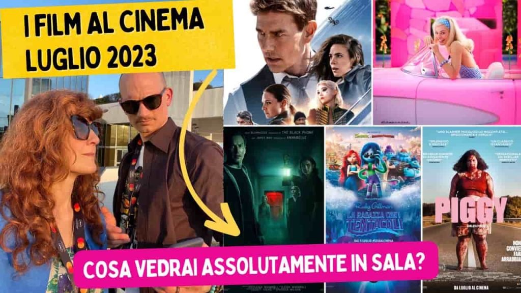 film al cinema luglio 2023