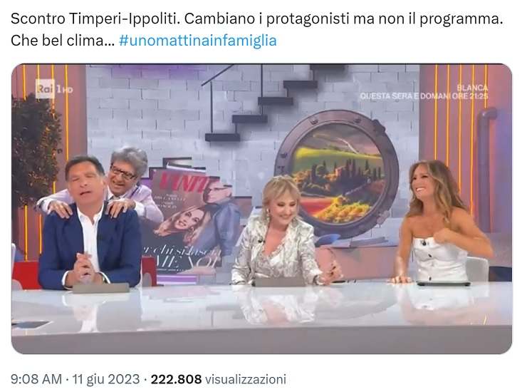 Gianni Ippoliti e Tiberio Timperi