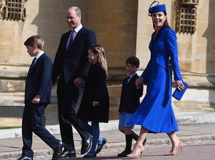 William, Kate e figli