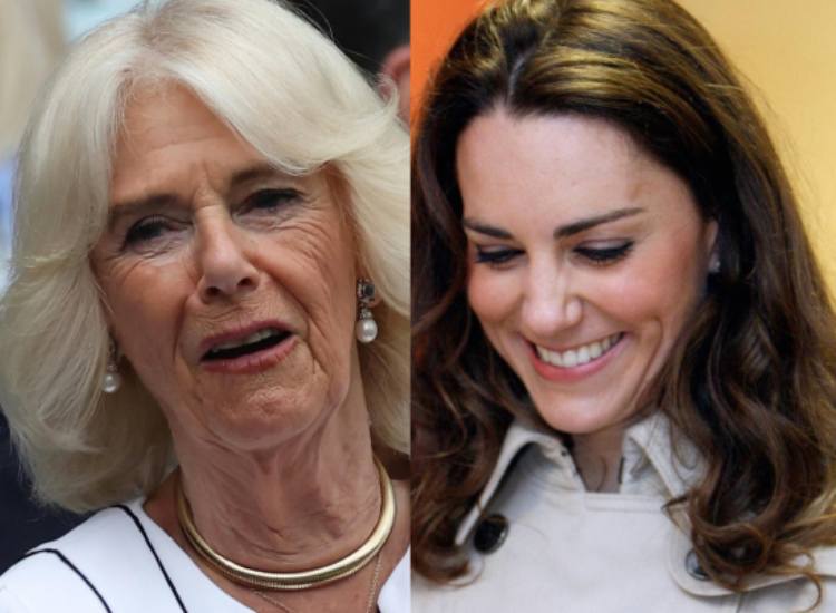 La Regina camilla contro Kate Middleton