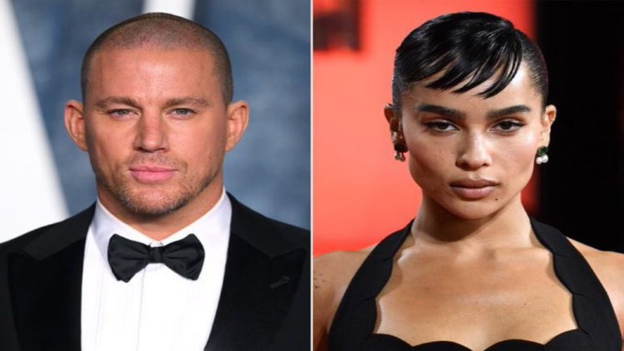 Channing Tatum e Zoe Kravitz - Fonte: Twitter - newscinema.it