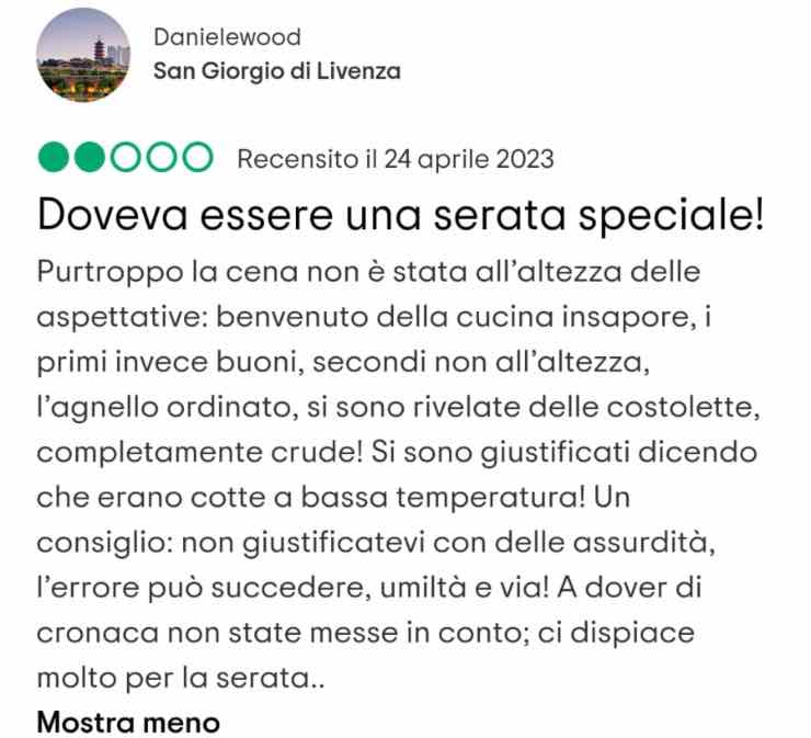 Duro commento ad Alessandro Borghese - Newscinema.it