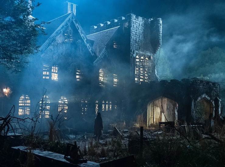 La casa in cui è ambientata la serie Hill House (fonte: Netflix)