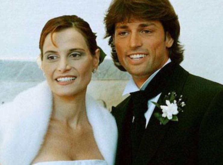 Simona Ventura e Stefano Bettarini al loro matrimonio - Newscinema.it al loro matrimonio