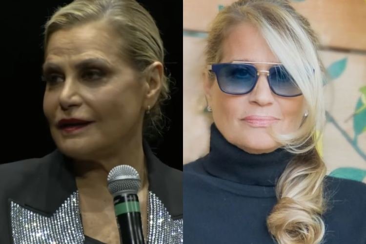 Simona Ventura rimprovera Heather Parisi