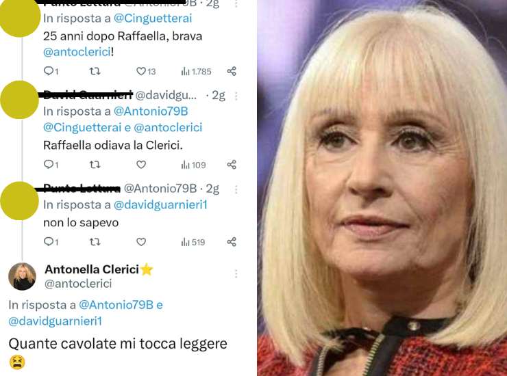Antonella Clerici e Raffaella Carrà - Newscinema.it