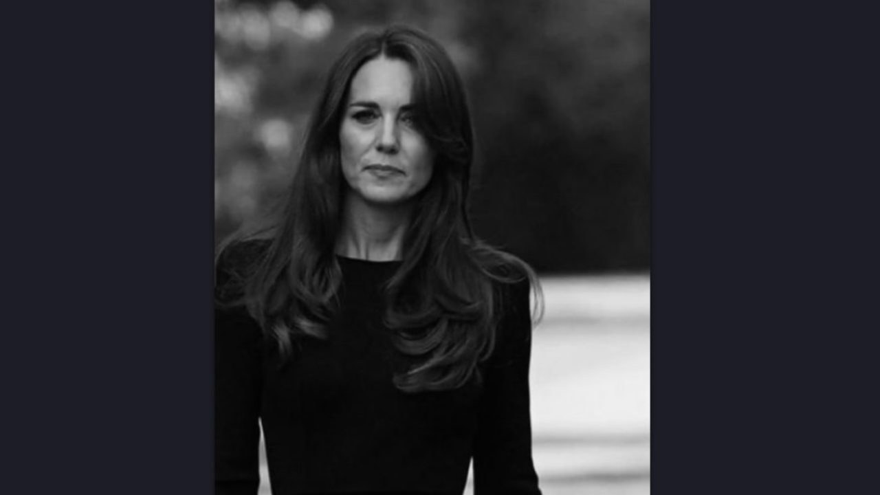 Kate Middleton irriconoscibile