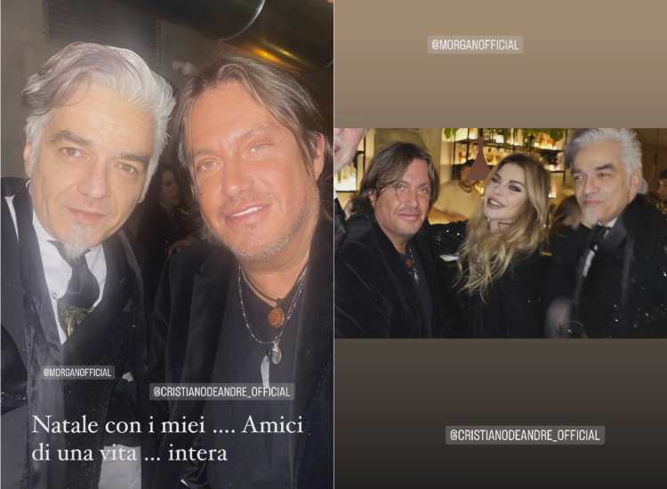 Natale tra Morgan, Parietti e De Andrè