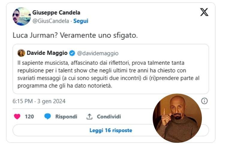 Le opinioni sui social del post di Maggio