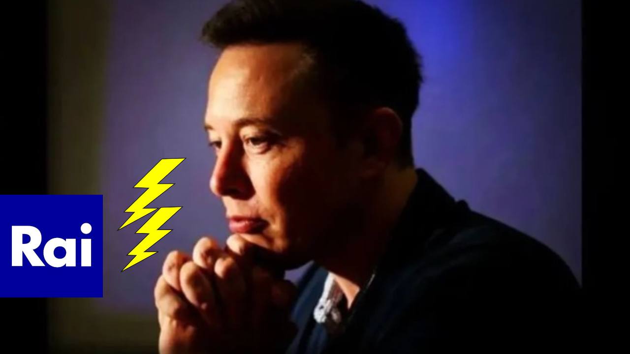 Il volto noto Rai attacca Elon Musk
