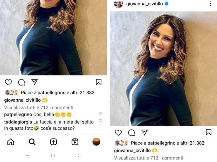 Giovanna Civitillo - fontte_Instagram - newscinema.it