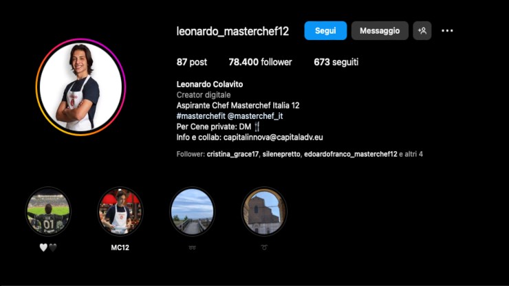 Leonardo - fonte_Instagram - newscinema.it