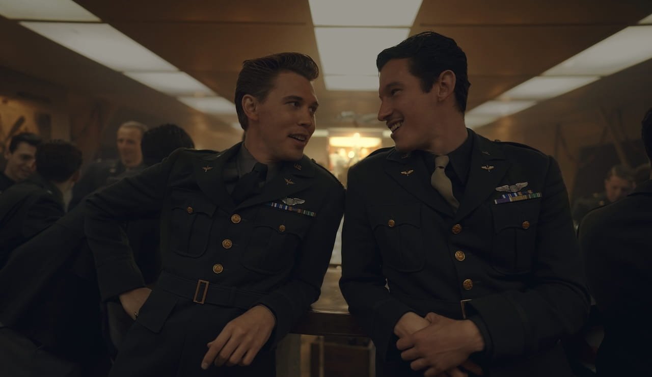 Austin Butler and Callum Turner in Masters of the Air