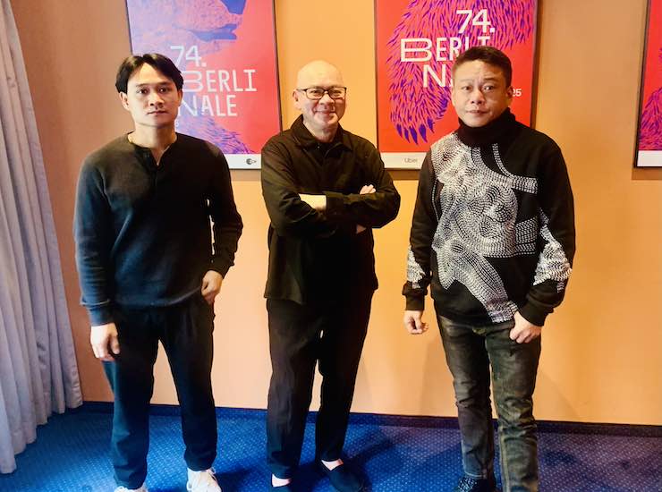Tsai Ming-liang, Lee Kang-sheng e Anong Houngheuangsy a Berlino
