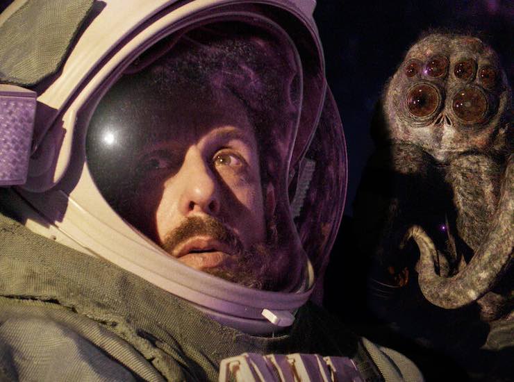 Una scena dal film Spaceman (fonte: Netflix)