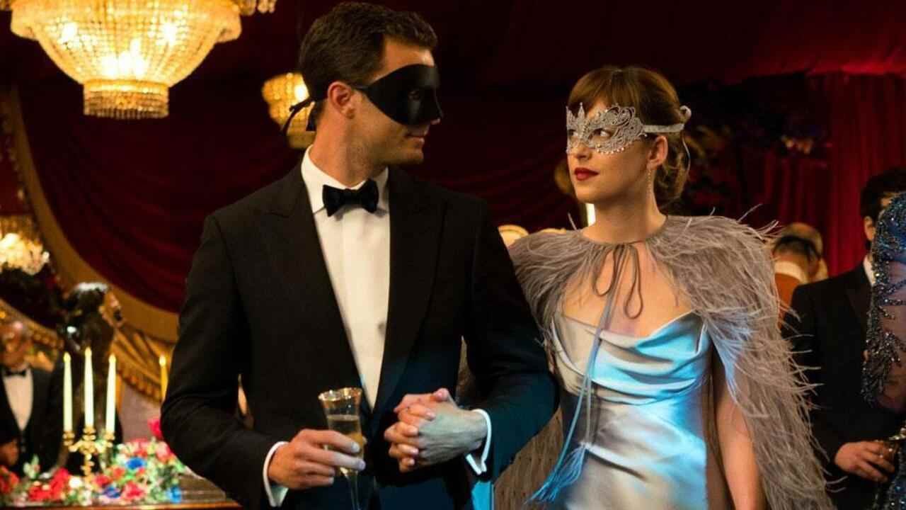 I protagonisti del film Cinquanta sfumature di nero