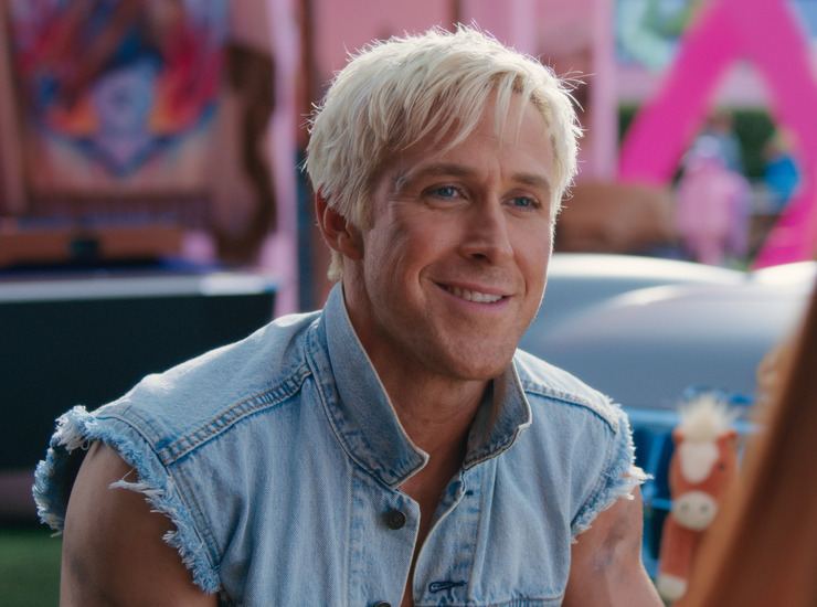 Ryan Gosling nei panni di Ken nel film Barbie