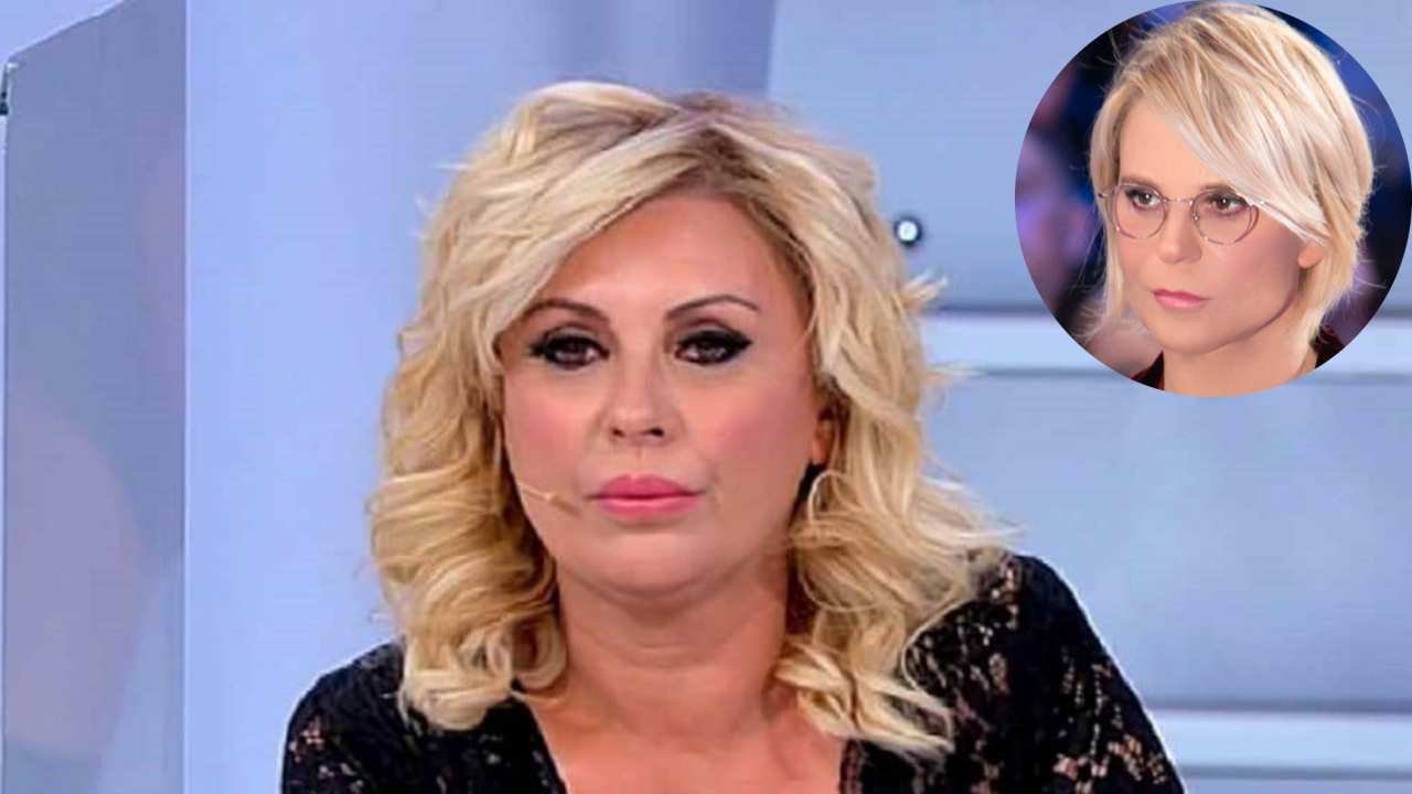 Tina Cipollari ulra alle telecamere