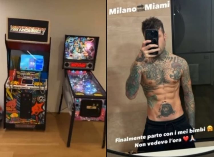 Storia social Fedez dove mostra casa sua