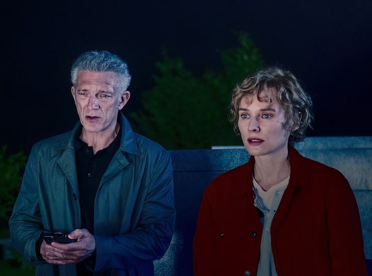 Una scena di The Shrouds (fonte: Festival de Cannes)