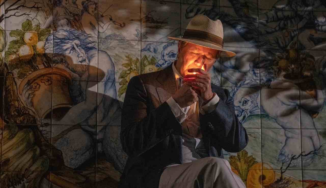 Gary Oldman in Parthenope (fonte: Festival de Cannes)